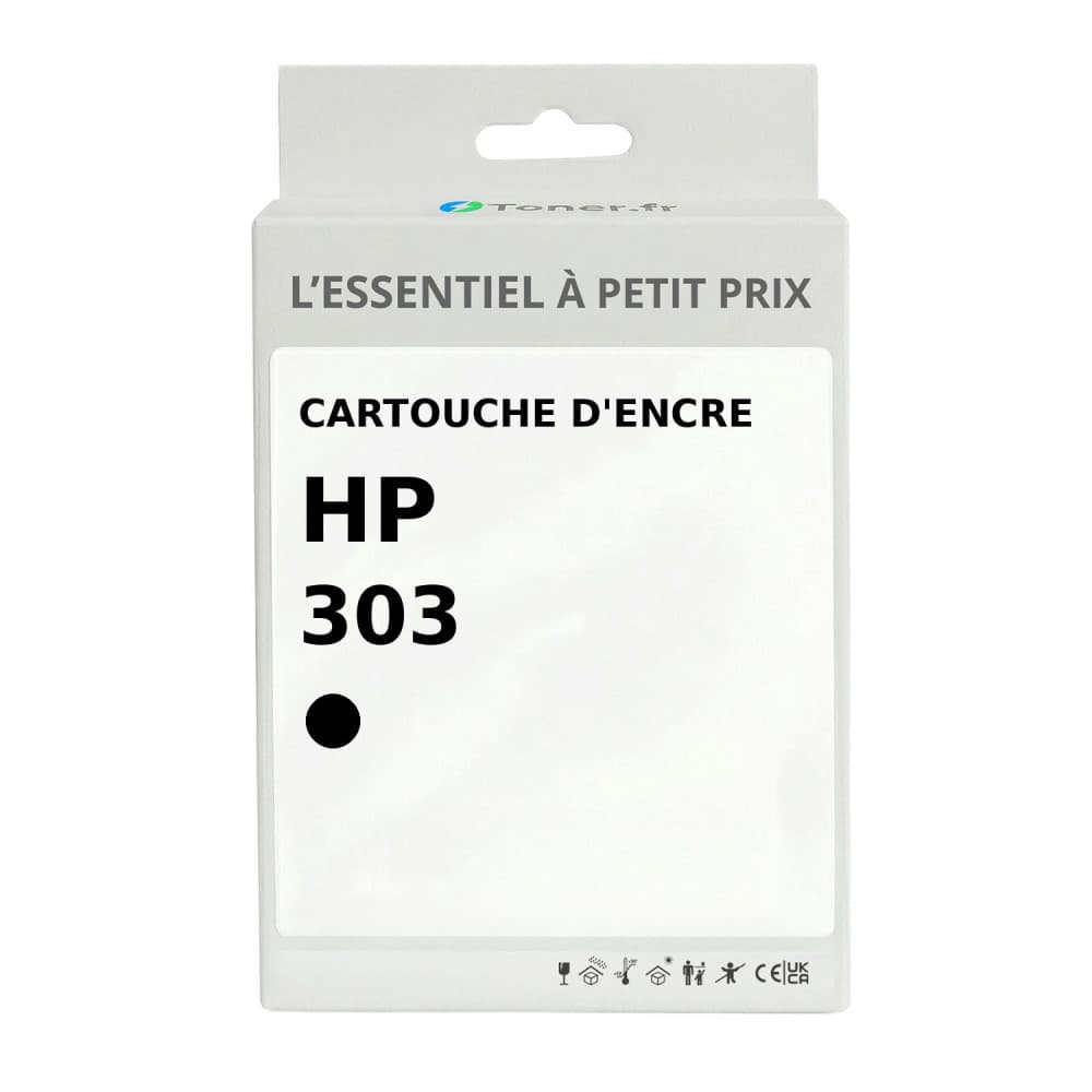 Cartouche d'encre compatible HP 303 Noir