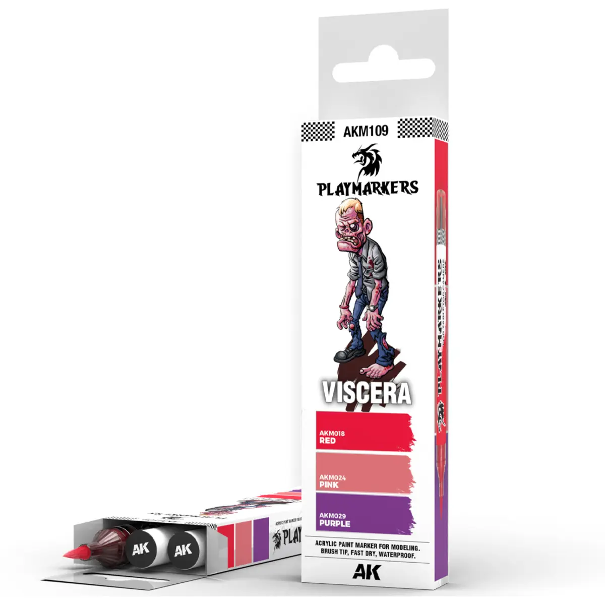 Marqueurs de peinture AK Interactive Viscera (x3)