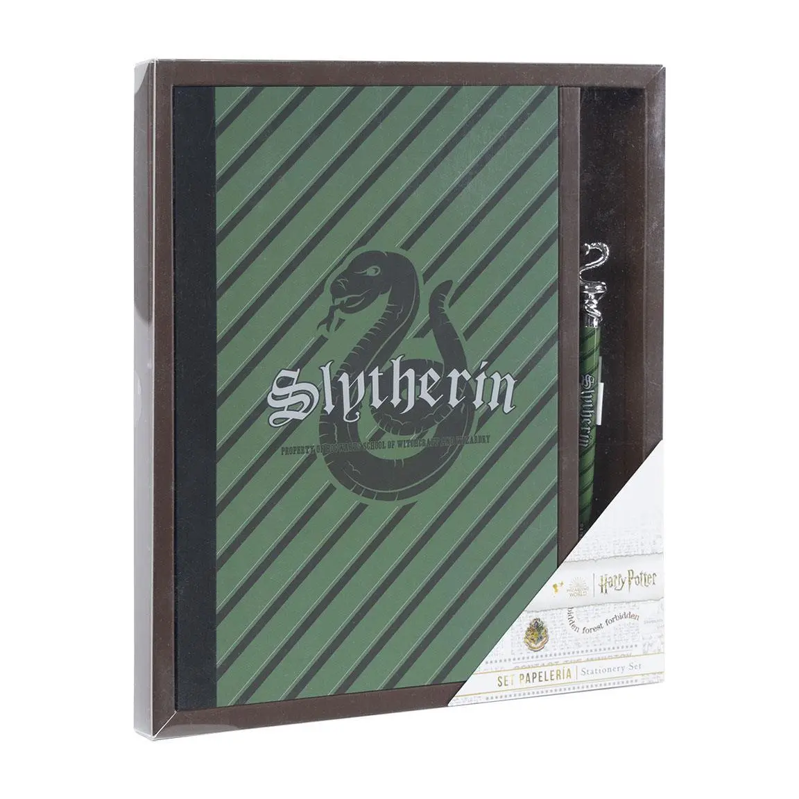 Set de papeterie Cerda Harry Potter Slytherin