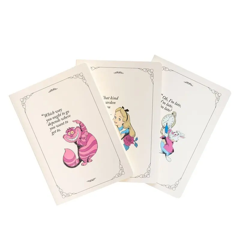 Bloc-notes Erik Disney Alice in Wonderland A6