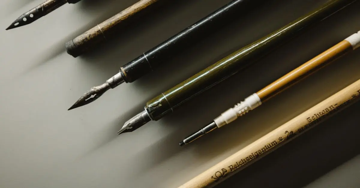 Comment choisir le bon stylo : guide complet