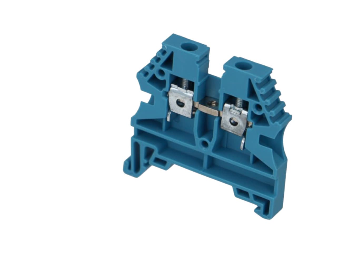 Lot de 25 bornes de jonction à vis 6mm² bleue IMO